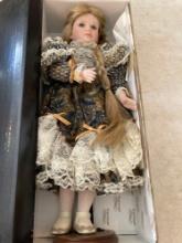 New in box Precious Heirloom doll and Westminster doll