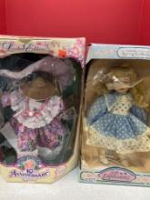 Cabbage Patch doll in box and Soft Expressions doll
