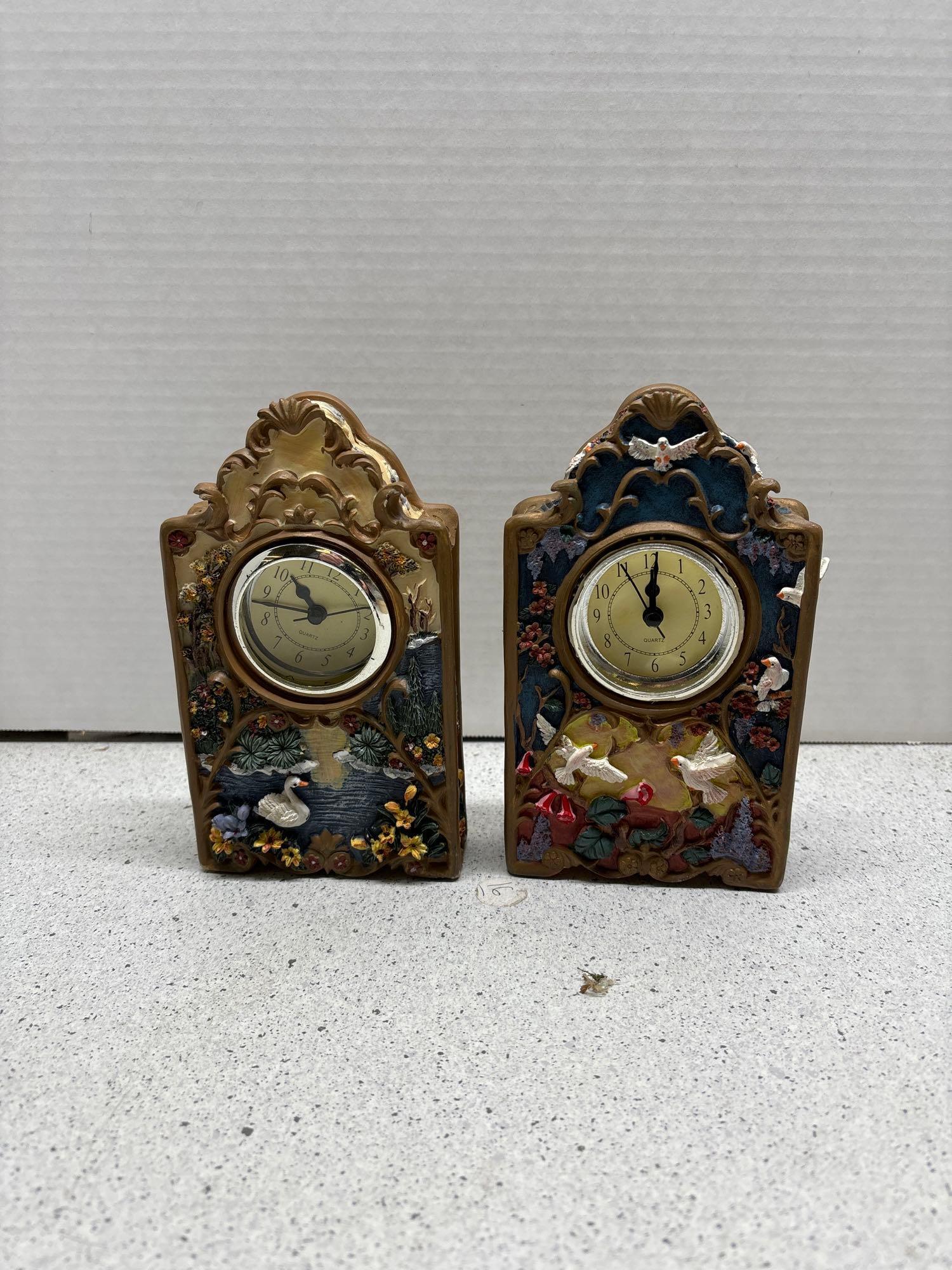 household decorating accessories clocks candleholders vases etc.