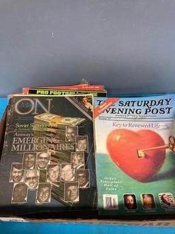 Airplane flight flying magazines and a few others
