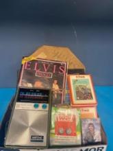 Vintage 8 tracks Elvis magazines Katone radio