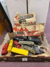 Vintage American flyer electric train set