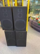 Four Mitsubishi speakers