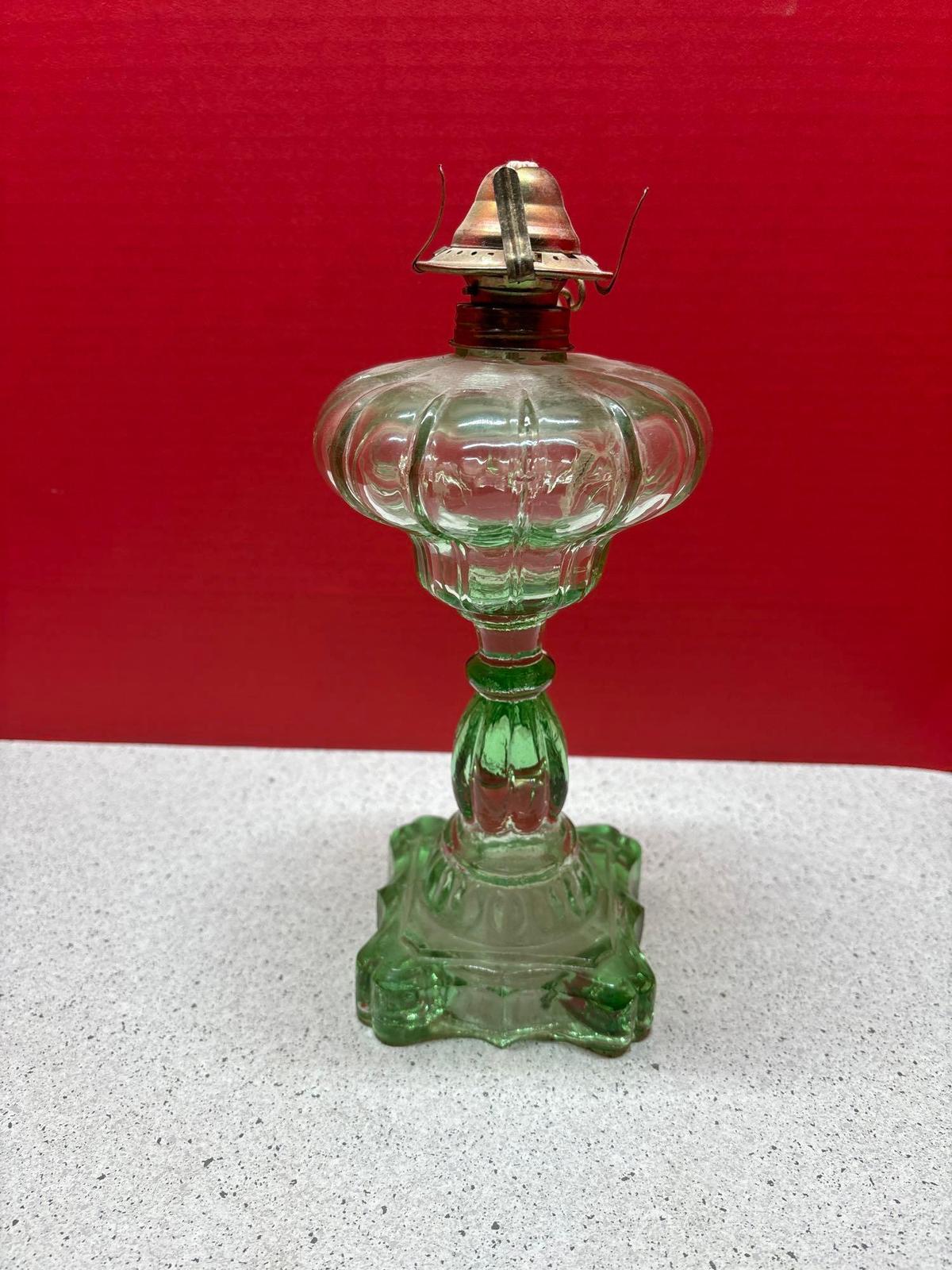 vintage oil lamp