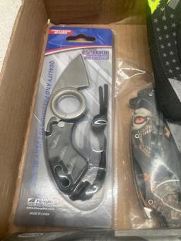 New knives and truck stuff gloves