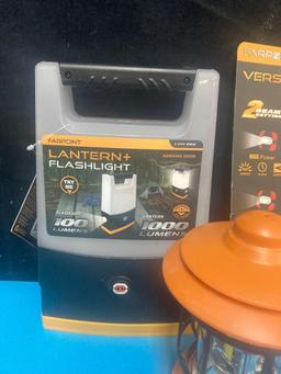 New lantern flashlight and floodlight