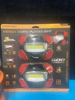 New lantern flashlight and floodlight