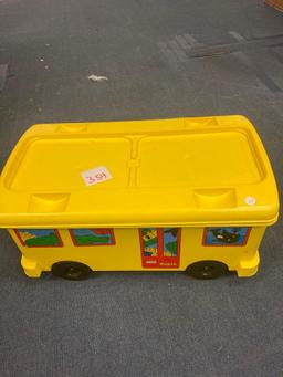 Lego tote on wheels with 3 horses Teenage Mutant Ninja Turtles VHS and more