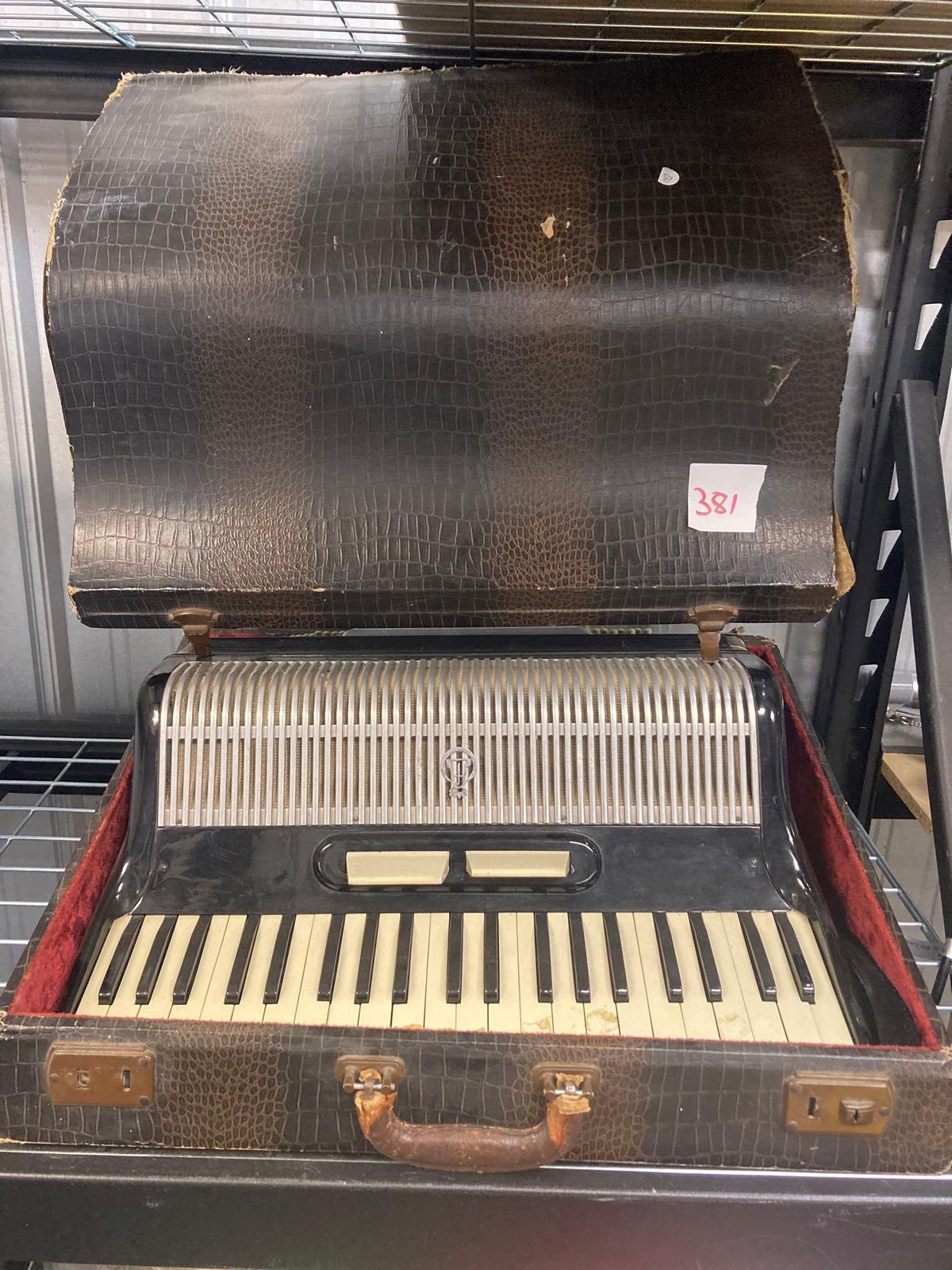 Antique accordion