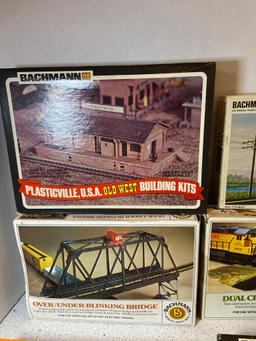 Model train accessories kits cars rails and more