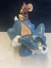 Vintage Tom and Jerry cookie jar 1997