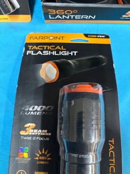 Farpoint lantern do it all set utility light flashlight
