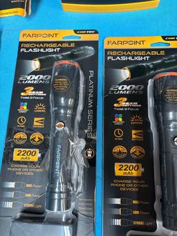 New Farpoint do it all set Leonard flashlight emergency flashlight