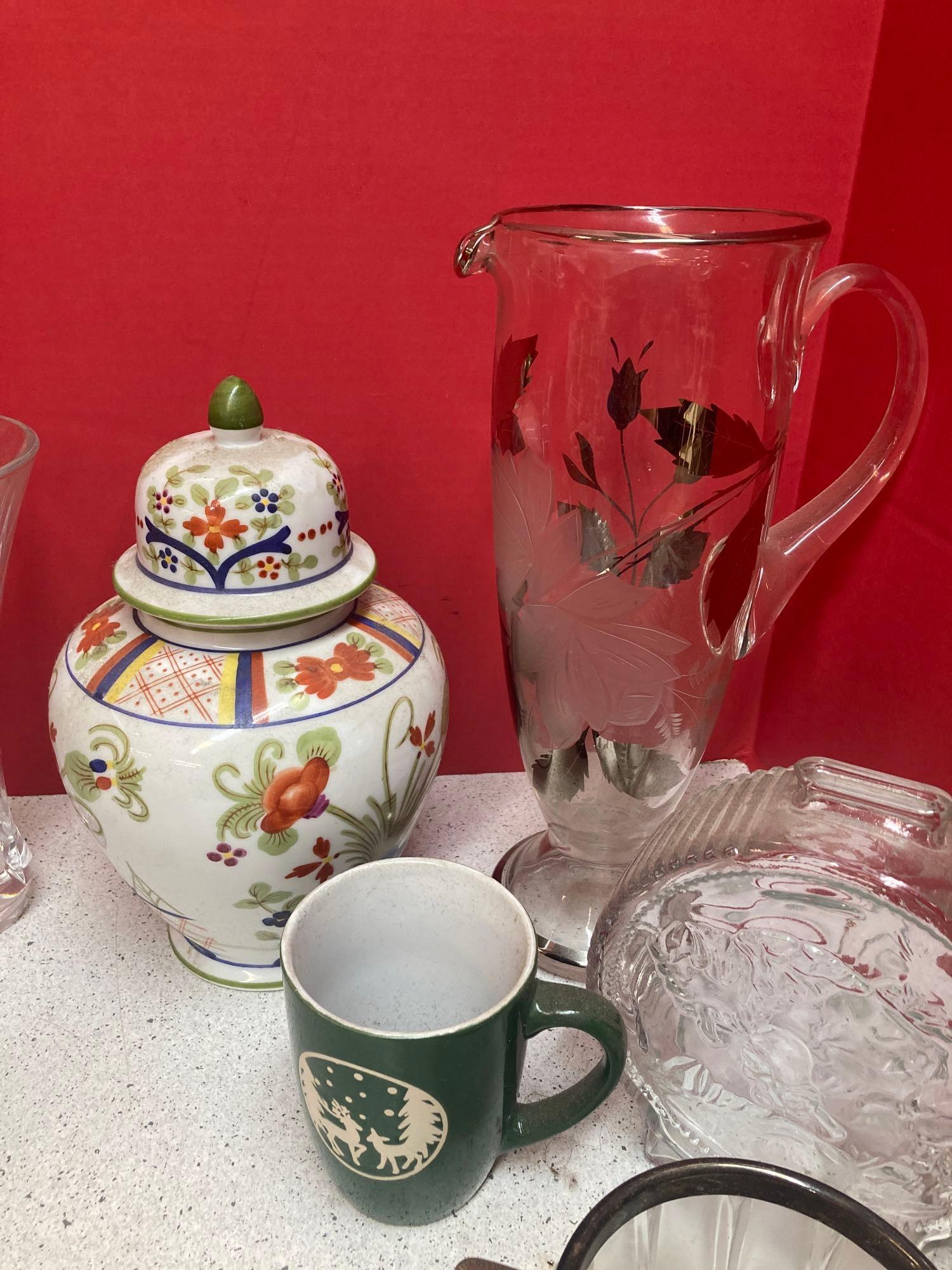 Glassware porcelain lot