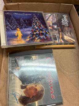 CDs vintage cassette tapes mostly rock