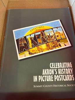 Book of Akron picture postcards