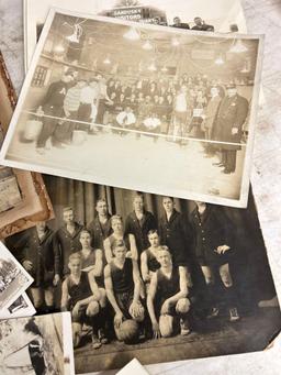 1920s basketball photographs police photos boxing