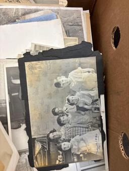 Old photos paper ephemera