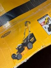 Dewalt self-propelled mower in box
