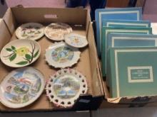 Collector plates state and Avon
