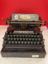 Vintage Royal typewriter