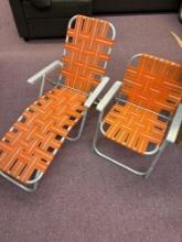 mid century Childs lawn chairs