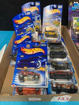 Hot wheels and muscle machines diecast cars new old stock