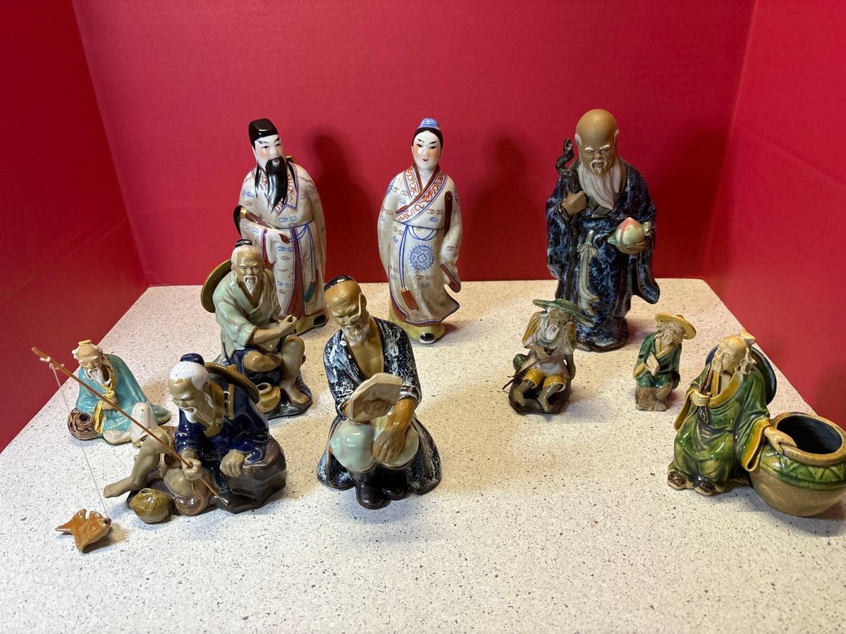 oriental statues figurines