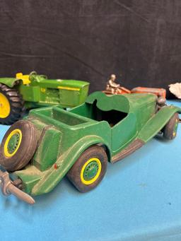 John Deere 5020 antique toy tractor roadster model toys rossmoyne