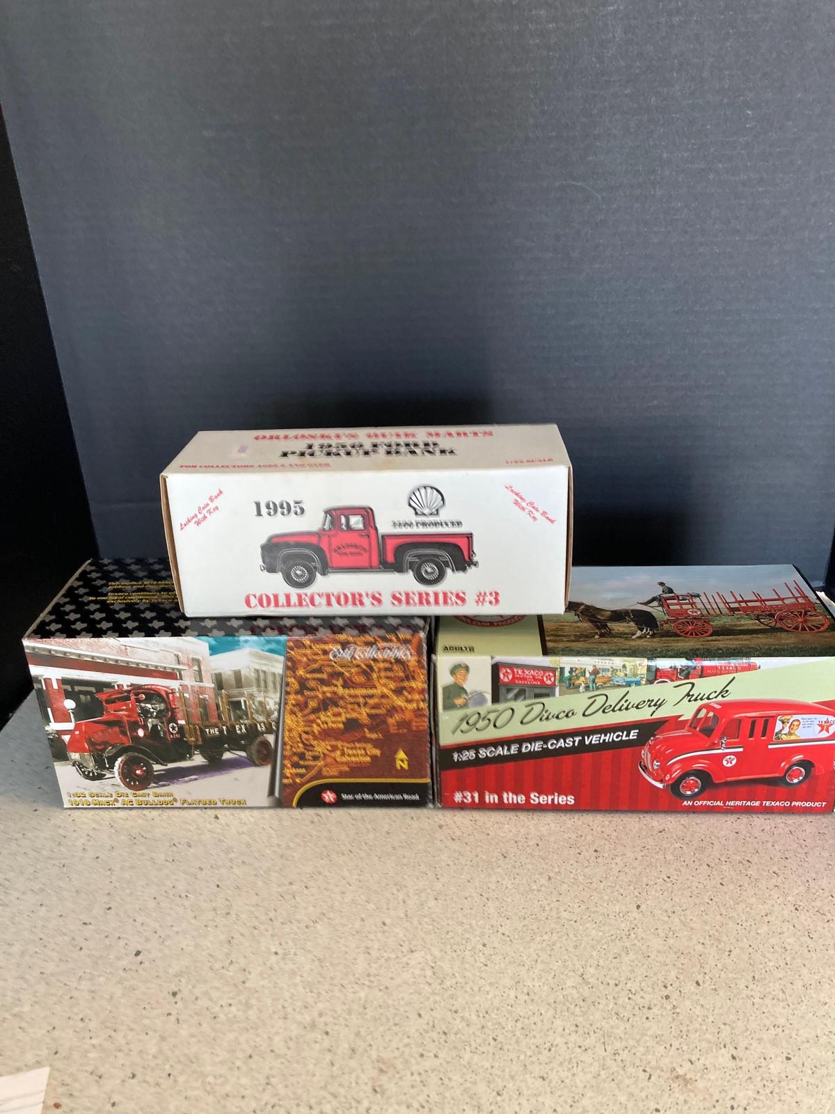 3 new old stock diecast vehicles