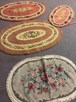 vintage oval area rugs