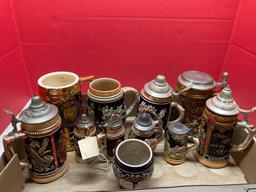 Vintage steins