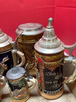 Vintage steins