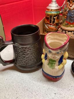 Vintage steins and more