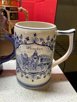 Vintage steins and more