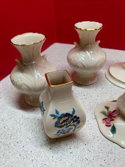 Lenox candleholders vases more