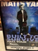 MATISYAHU built to survive poster