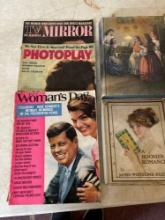 vintage books and magazines