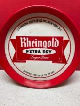 Vintage Rheingold beer tray 12?