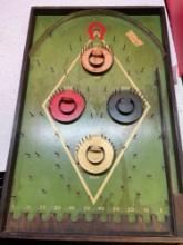 antique Lindstrom hy ball pinball marble game