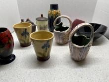 FRANKOMA HULL pottery and others