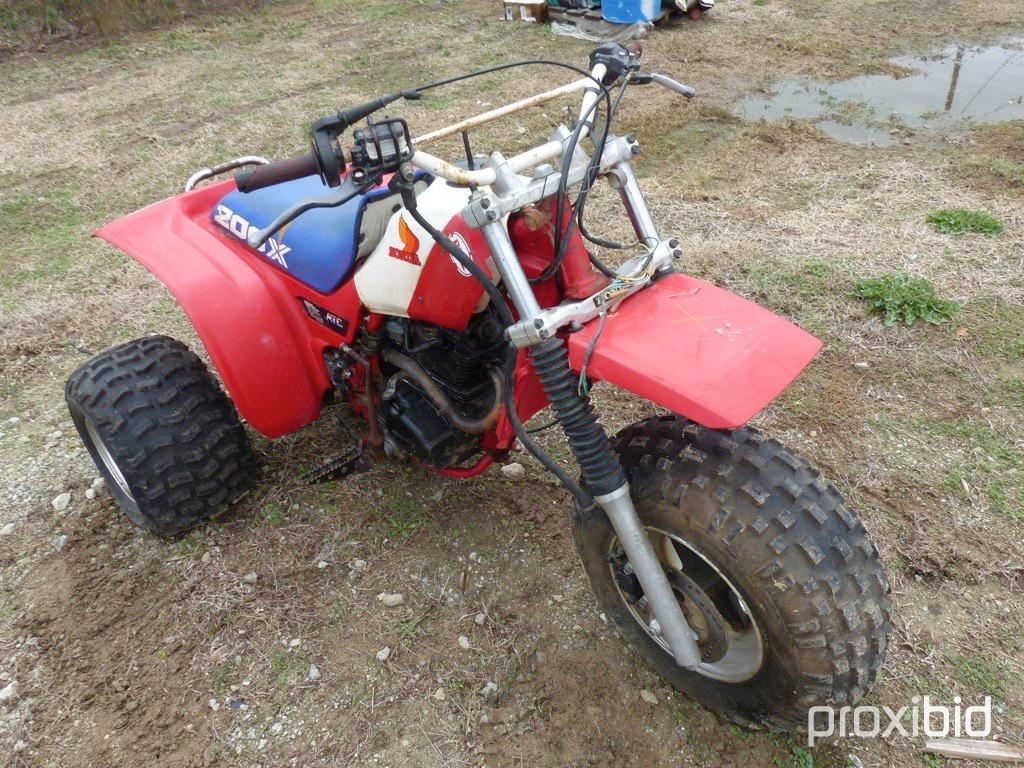 1985 HONDA 200X ATC THREE WHEELER;