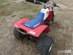 1985 HONDA 200X ATC THREE WHEELER;