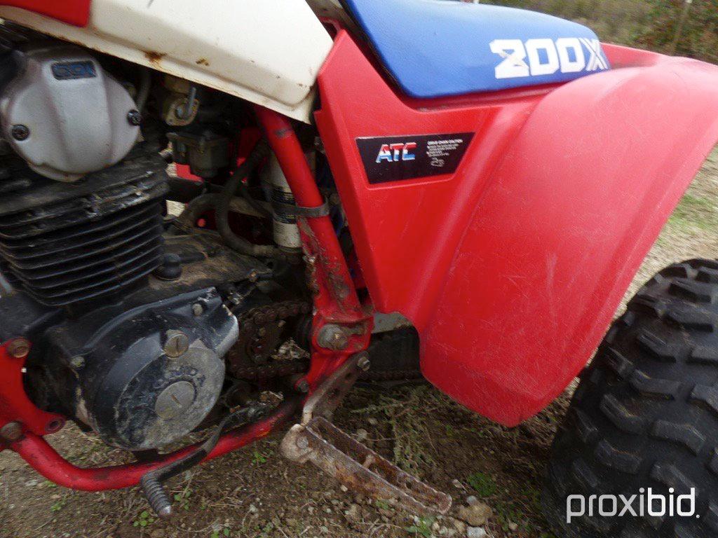 1985 HONDA 200X ATC THREE WHEELER;