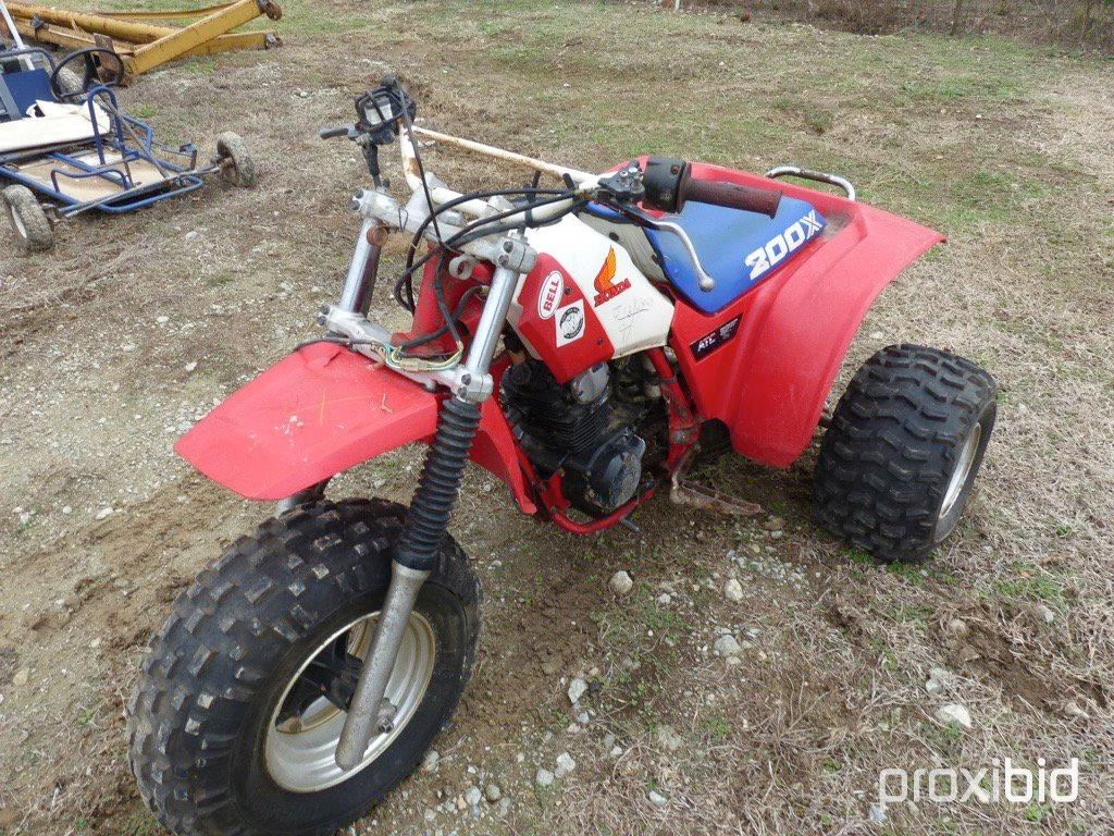 1985 HONDA 200X ATC THREE WHEELER;