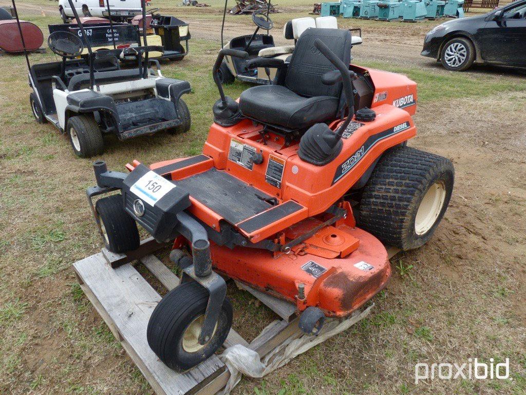 KUBOTA ZD21 ZERO TURN MOWER;