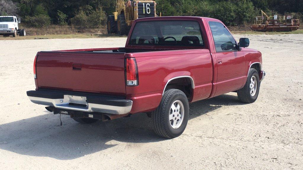 1992 CHEVROLET C1500 PICKUP;