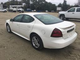 2007 PONTIAC GRAND PRIX SEDAN;