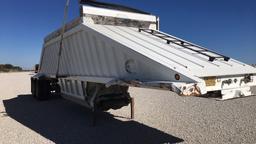 2008 CTS BDT-40 T/A BELLY DUMP TRAILER;