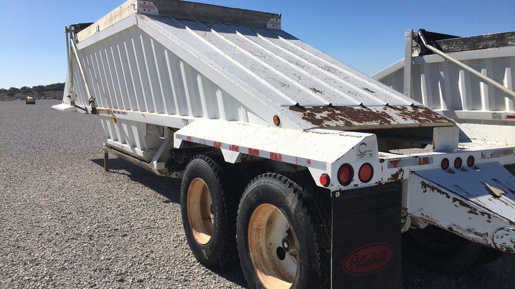 2008 CTS BDT-40 T/A BELLY DUMP TRAILER;